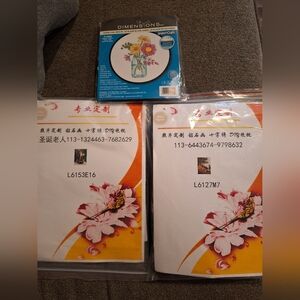 Cross Stitch Kits Never Used